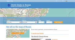 Desktop Screenshot of busan-hotel.com